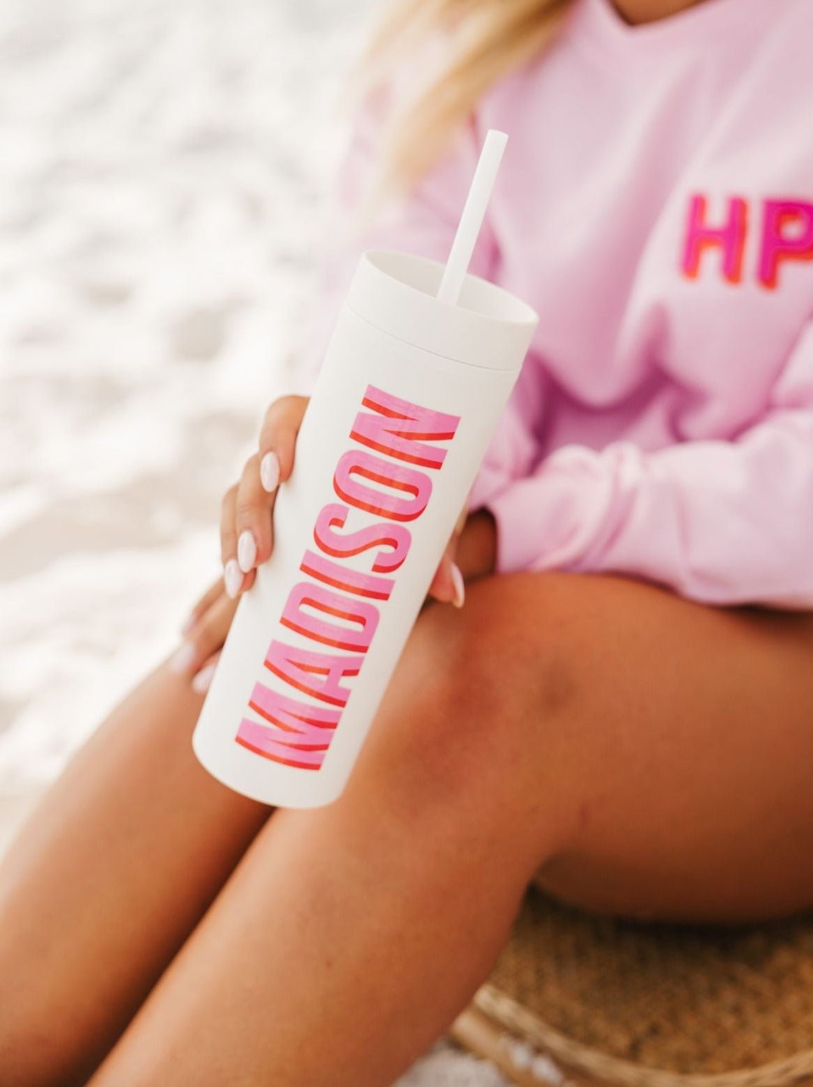 Custom Name 16 oz Matte Tumbler