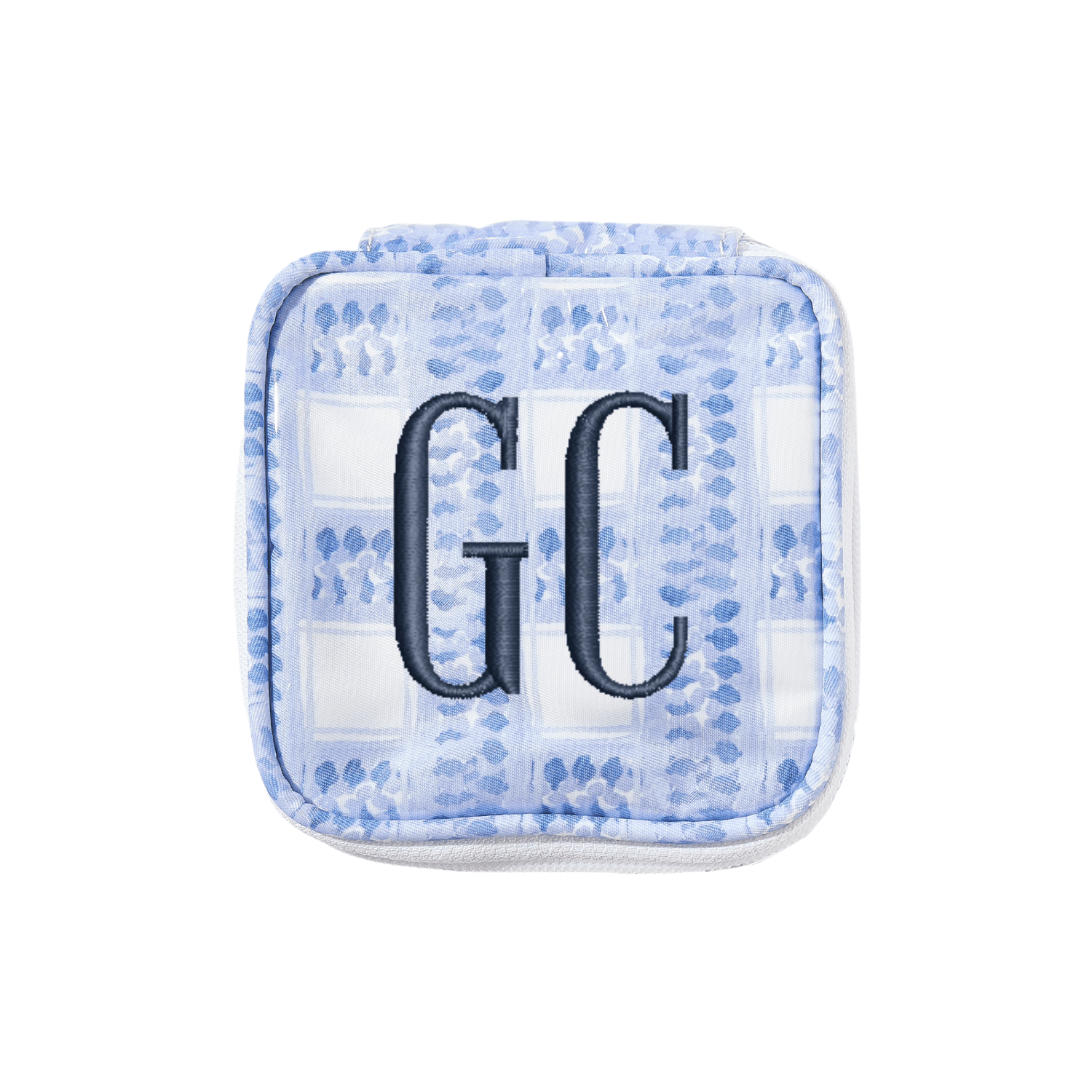 Embroidered Clear Coated Jewelry Case - @Nashville Tash x SWP