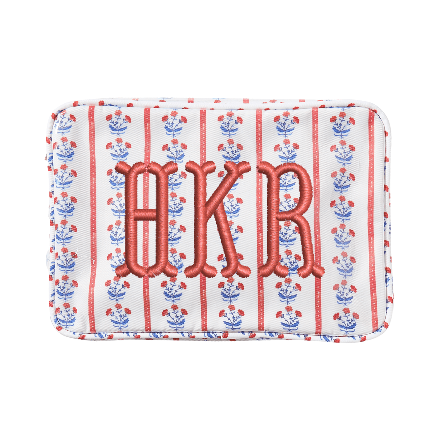 Embroidered Clear Coated Medium Pouch - @Nashville Tash x SWP