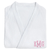 Embroidered Monogram Waffle Knit Robe